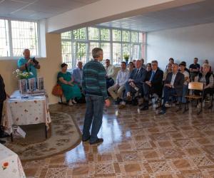 У новай зале — прэзентацыя