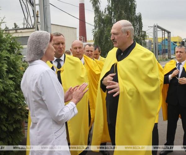 «Гэта добры прыклад мадэрнізацыі вёскі і сельскай гаспадаркі» — што паказалі Лукашэнку на агракамбінаце «Дзяржынскі»