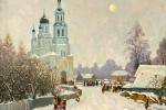 Калядныя сюжэты на палотнах Віктара Барабанцава