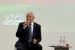 На сустрэчы Пятра Пархомчыка з моладдзю гаварылі пра гісторыю, дасягненні і планы