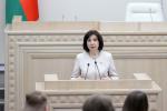 Наталля Качанава сустрэлася са студэнтамі і выкладчыкамі БДУ