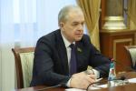Ігар Сергяенка правёў сустрэчу з паслом Узбекістана