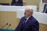 Лукашенко в Совете Федерации выступил на тему союзного строительства с Россией