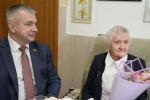 ​Адрасата акцыі «Мы вас віншуем, баявыя сяброўкі» наведаў Іван Крупко
