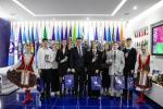 Председатель ФПБ вручил паспорта юным талантливым белорусам