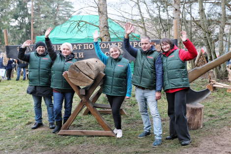 Чым запомніўся ІV Чэмпіянат па колцы дроў сярод СМІ?