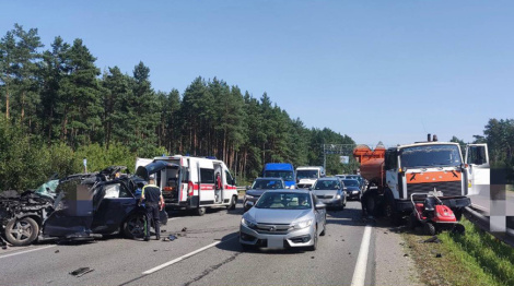 У Мінскім раёне ў выніку ДТЗ загінуў вадзіцель легкавушкі