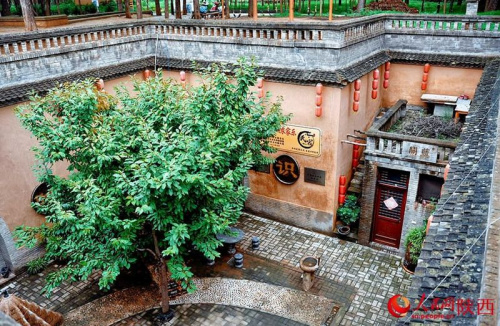 У правінцыі Шэньсі захавалася падземная пячорная вёска