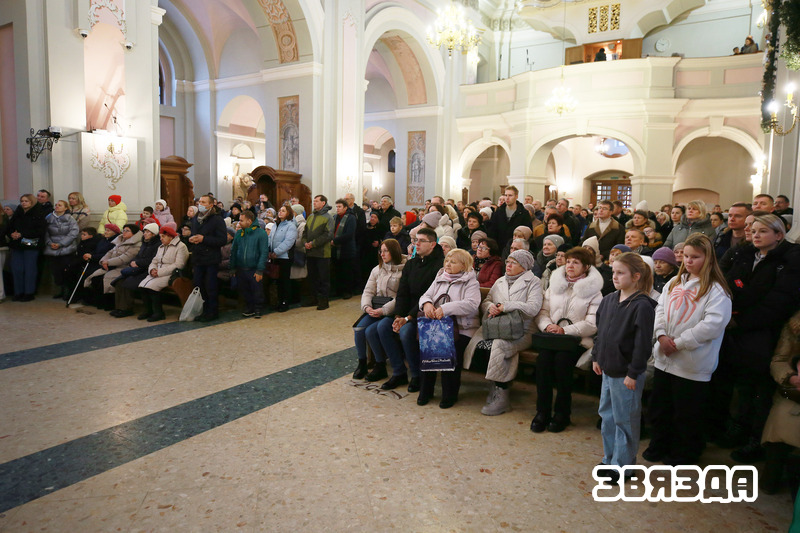 Каталіцкае Раство адзначылі ў храмах Мінска