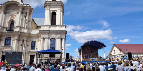 У Будславе праходзіць цэнтральнае набажэнства каталіцкага фэсту