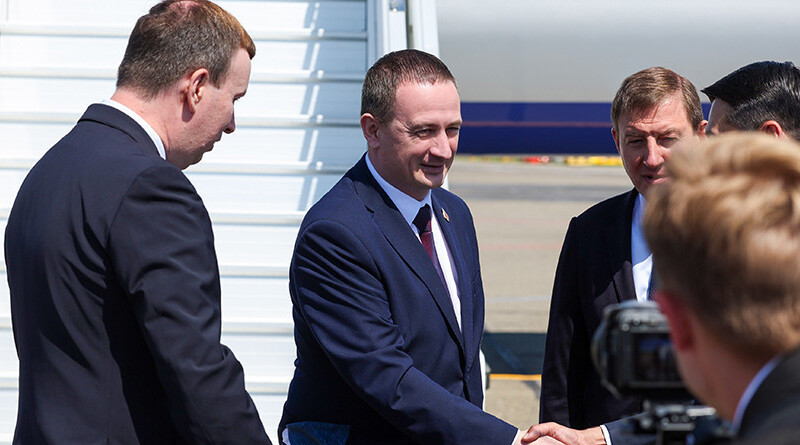 Belarusian PM arrives in Russia’s Gorno-Altaysk
