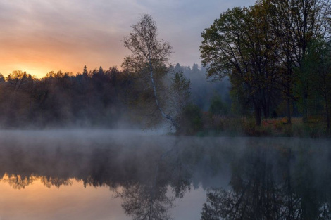 Часам невялікія дажджы і туман. Якое надвор'е абяцаюць сіноптыкі на 10 лістапада