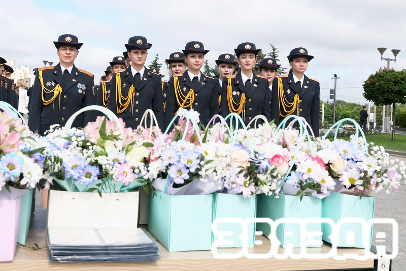 У сталіцы адбыўся выпуск афіцэраў устаноў адукацыі Міністэрства ўнутраных спраў Рэспублікі Беларусь