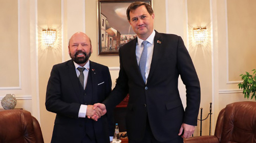 Ryzhenkov receives Belarus’ honorary consul in Lucerne