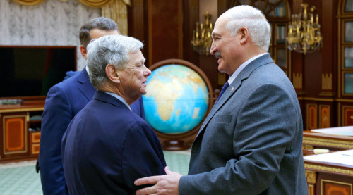 Lukashenko meets with U.S. Special Envoy for Belarus John Coale