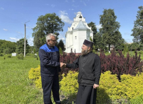 У Оршы аднаўляюць Куцеінскі мужчынскі манастыр