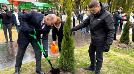 У Маладзечанскім раёне адкрыўся новы парк адпачынку па праекце грамадзянскіх ініцыятыў