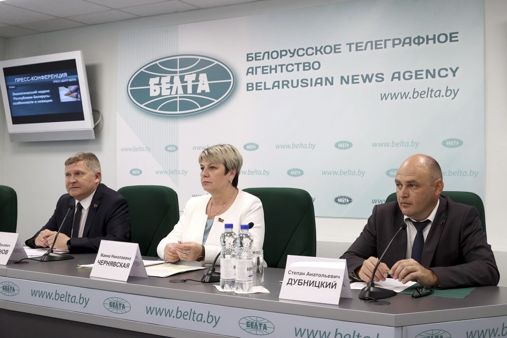 Пра­цяг­ва­ец­ца ра­бо­та над пра­ек­там Эка­ла­гіч­на­га ко­дэк­са