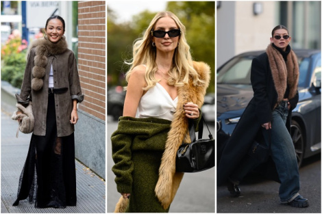 Футравы шалік у стылі «рэтра-шык» — галоўны зімовы аксесуар, які выбіраюць модніцы прама зараз