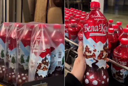 «Бела-Кола» выпустила новогоднюю газировку со вкусом зефира в шоколаде
