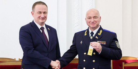 Турчын прадставіў калектыву Генеральнай пракуратуры новага кіраўніка