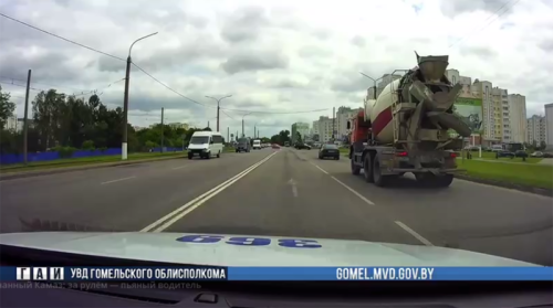В Мозыре пьяный мужчина украл КАМАЗ