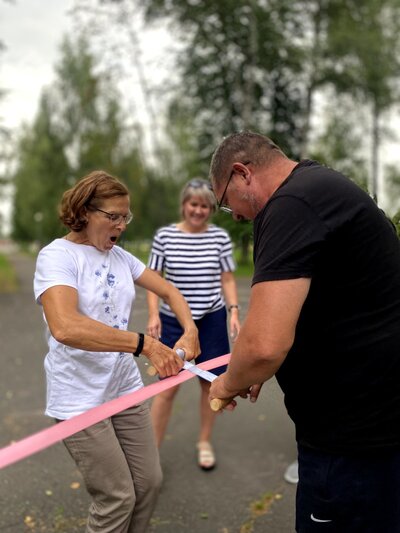 У Магілёўскім раёне запрасілі пажылых на спартыўнае свята