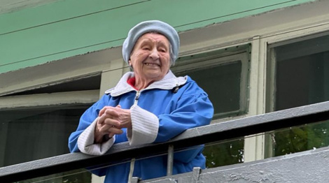 Да гэтага часу рашае ўраўненні і інтэгралы. У Магілёве павіншавалі 100-гадовага ветэрана ВАВ