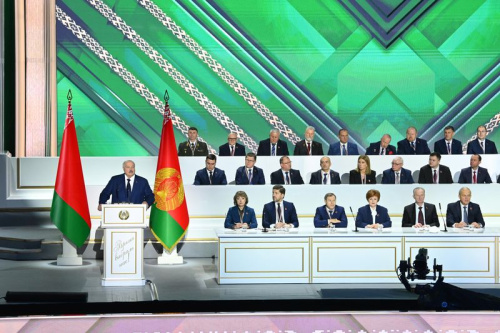 Выступленне Прэзідэнта Аляксандра Лукашэнкі на другім пасяджэнні сёмага Усебеларускага народнага сходу пры звароце з Пасланнем да беларускага народа і Парламента