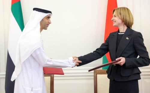 Belarus, UAE sign agreement on trade in services, investment