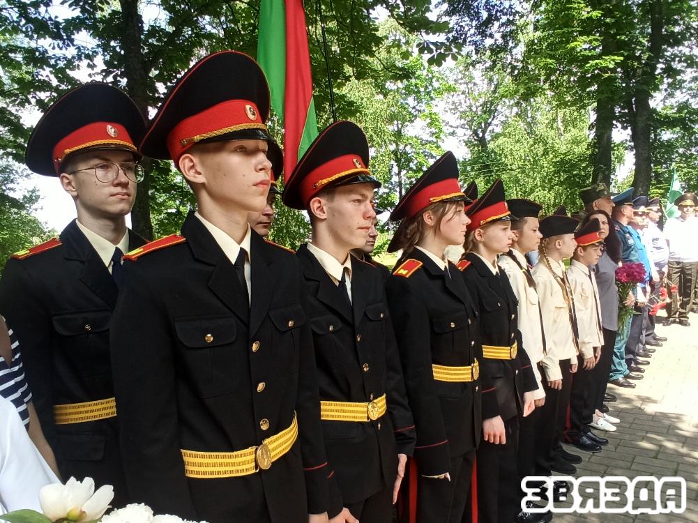 Слаўгарадчане далучыліся да акцыі Мінабароны «Марш Перамогі»