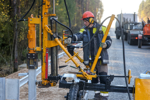 Якія значныя праекты рэалізоўваюцца ў сферы дарожнага будаўніцтва