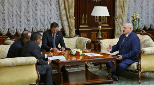 Lukashenko sees potential for boosting trade with India