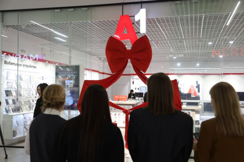 Большой и современный: новый магазин А1 открылся в ТРЦ «Червенский»