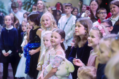 У рамках акцыі "Нашы дзеці" міністр транспарту наведаў Чурлёнскую сярэднюю школу