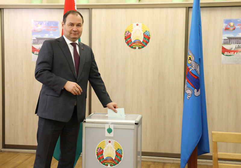 Галоўчанка датэрмінова прагаласаваў на выбарах Прэзідэнта