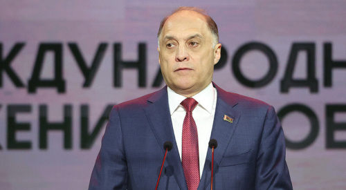 Volfovich about MILEX: Belarus showcases the latest in defense technology on exhibition grounds, not on battlefield