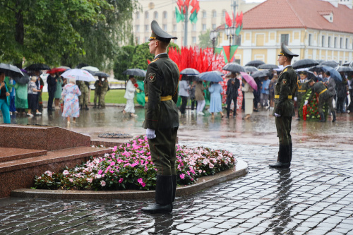 Гродна адзначае Дзень вызвалення ад нямецка-фашысцкіх захопнікаў
