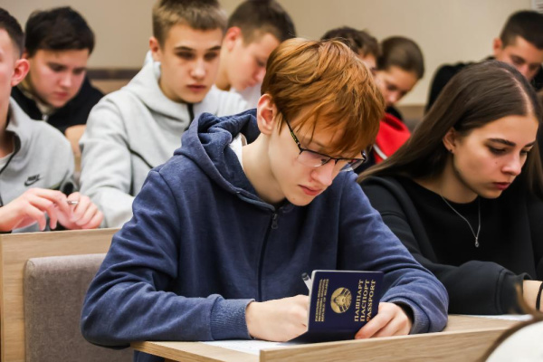 У ліцэі імя Дзяржынскага БДУ прайшло рэпетыцыйнае тэсціраванне