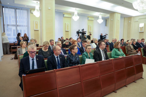 У Палаце прадстаўнікоў разгледзелі пакет падаткова-бюджэтных дакументаў на будучы год