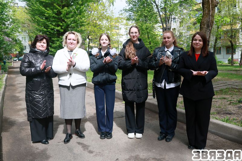 У сталіцы ўрачыста віншуюць ветэранаў з Днём Перамогі