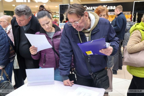 Больш за 100 наймальнікаў паўдзельнічалі ў кірмашы вакансій у Мінску