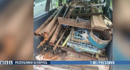 У Вілейскім раёне праваахоўнікі затрымалі серыйнага могільнікаўскага злодзея