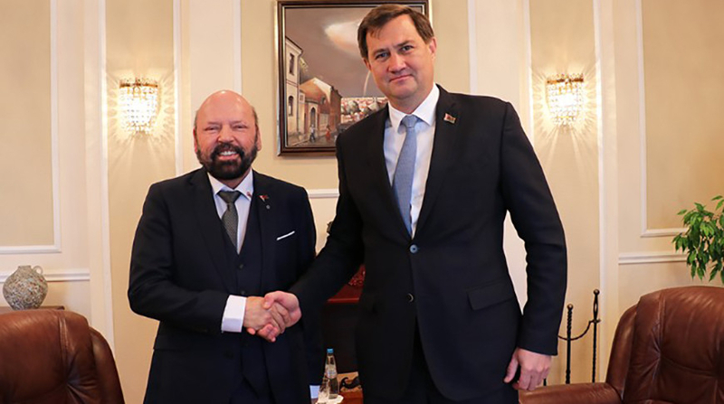 Ryzhenkov receives Belarus’ honorary consul in Lucerne