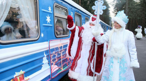 «Новогодний экспресс» Детской железной дороги начнет курсировать с 24 декабря
