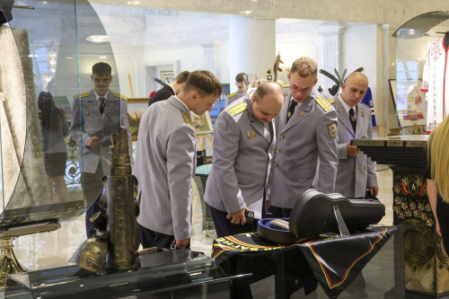 Супрацоўнікі Следчага камітэта наведалі Палац Незалежнасці