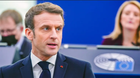 Макрон заявіў, што ЕС у найбліжэйшыя дні прыме рашэнне па замарожаных актывах РФ