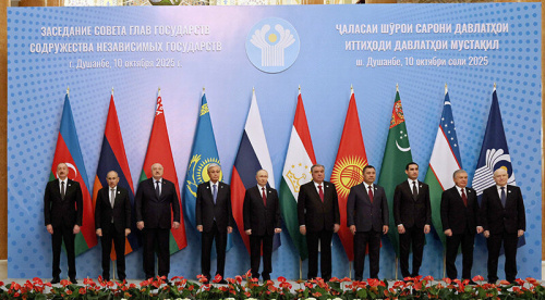 Lukashenko arrives at Palace of Nations in Dushanbe for CIS summit