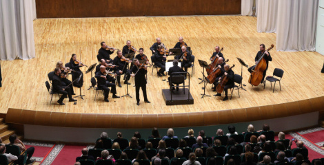 У Мінску выступіў камерны ансамбль «Солисты Москвы» пад кіраўніцтвам Юрыя Башмета