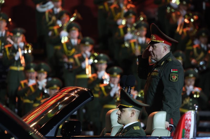 Minsk holds rehearsal for Victory Day parade